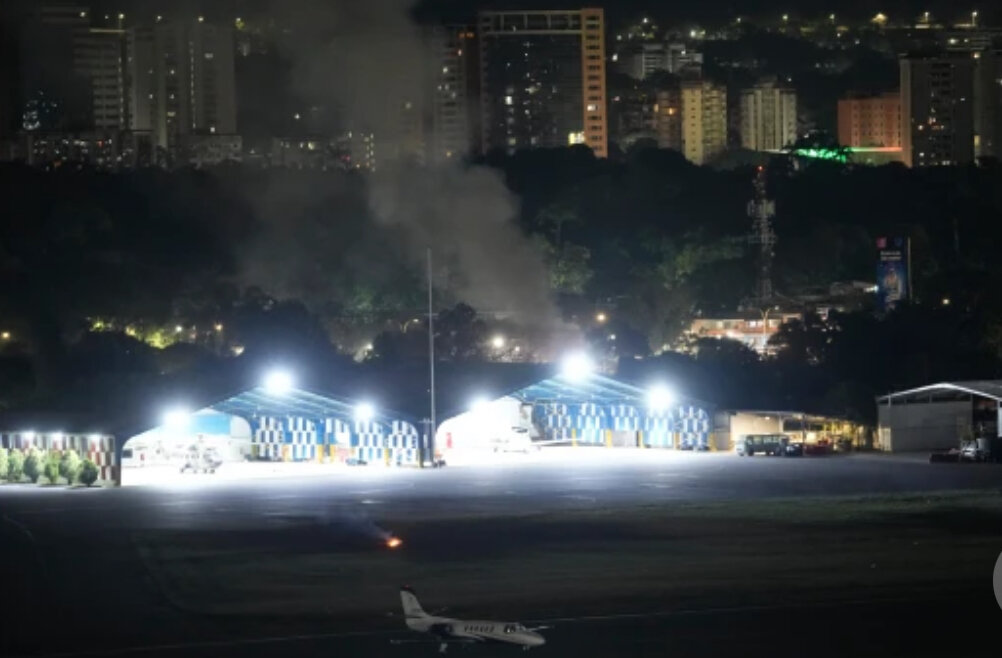 U.S. Conducts Strikes Inside Venezuela And Says Its Leader Captured And Flown Out Of Country