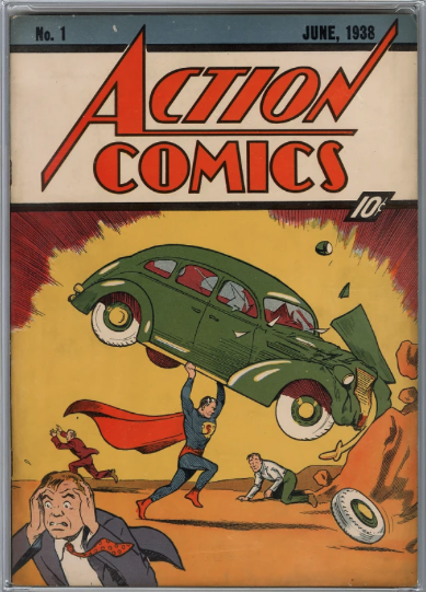 Rare Copy Of Action Comics That Introduced The World To Superman Sells For $15 Million