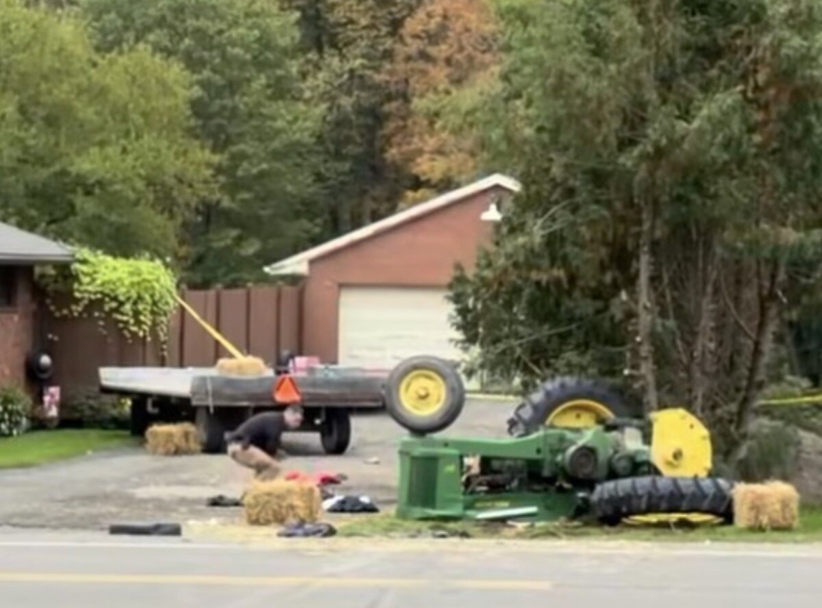 Multiple Injuries Reported After Hay Wagon Crash In Wellsburg